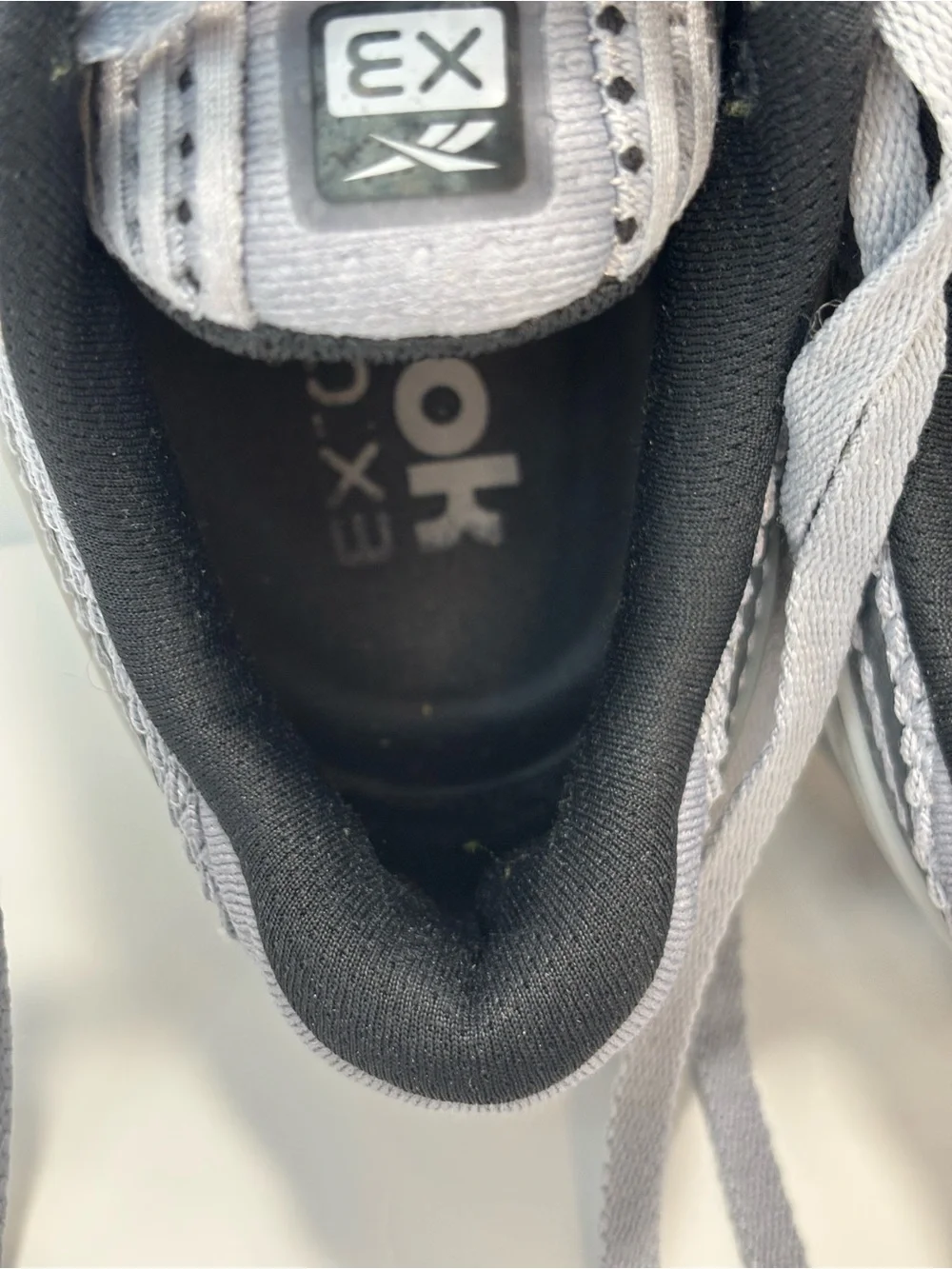 Reebok Nano X3 Shoes Men's Size 9 Cold Grey/Black Mesh Training Sneaker CK11039